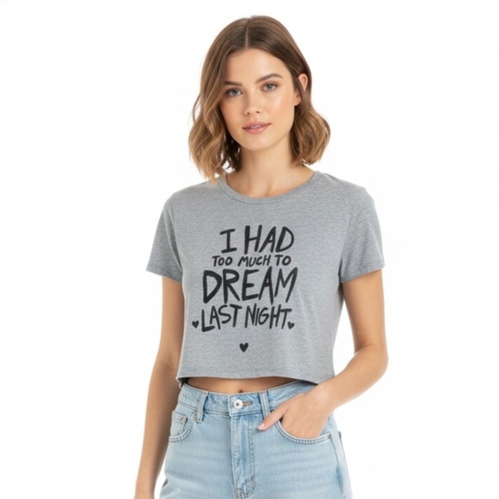CUTE Crop Baby Tee